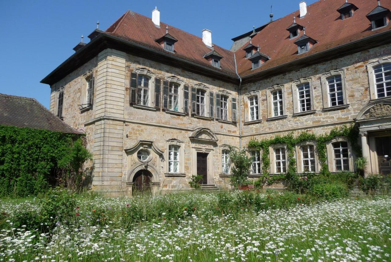 Ferienzimmer Im Schloss Burgpreppach Esterno foto