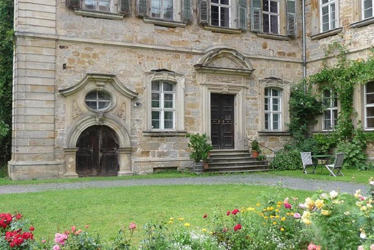 Ferienzimmer Im Schloss Burgpreppach Esterno foto